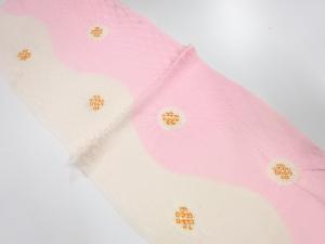 未使用品　正絹　絞り　帯揚げ